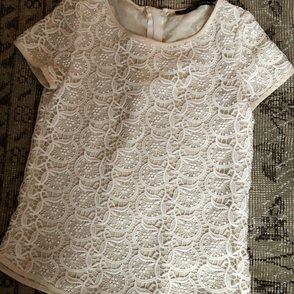 Zara lace top